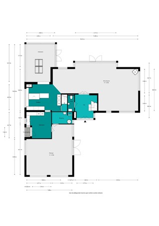 Plattegrond - Molenberglaan 45, 4791 AJ Klundert - Molenberglaan 45 - Begane grond - 2D.jpg